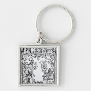 Fortune and Wisdom Key Ring