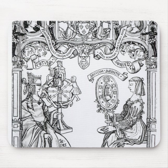 Fortune and Wisdom Mouse Mat (Front)