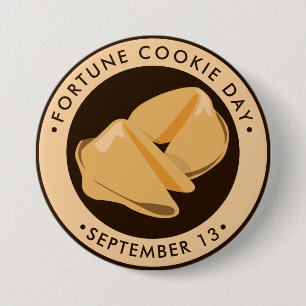 Fortune Cookie Day 7.5 Cm Round Badge