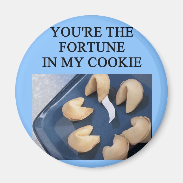 fortune cookie lover magnet (Front)