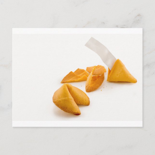 Fortune Cookie Postcard (Front)