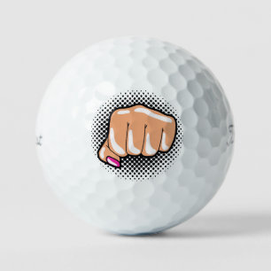 "Fortune Fairway: The GOOD LUCK Golf Ball" Golf Balls