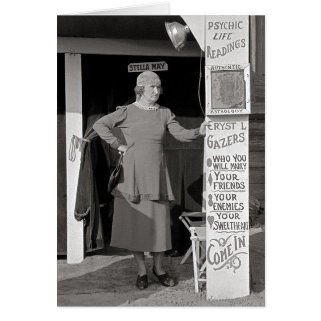 Fortune Teller, 1938 (Front)