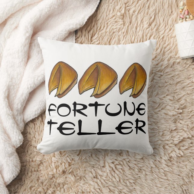 Fortune Teller Chinese Restaurant Food Cookie Cushion (Blanket)