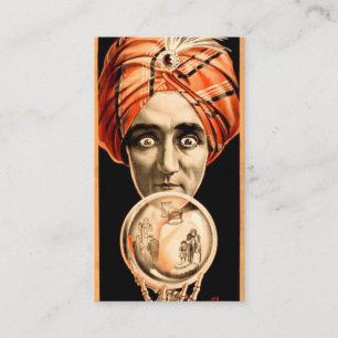 Fortune Teller Crystal Ball Calling Card