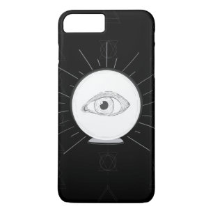 Fortune Teller Eye Seer Esoteric Crystal Ball iPhone 8 Plus/7 Plus Case