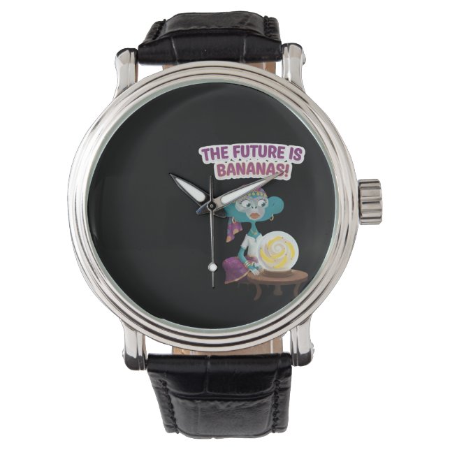 Fortune teller monkey watch (Front)