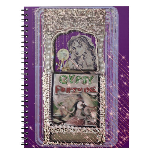 Fortune Teller Tarot Cards Notebook (Front)