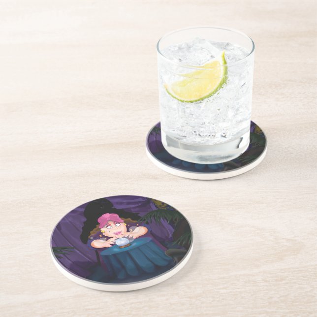 Fortune Tellers Tent Coaster (Side)