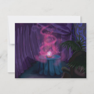 Fortune Tellers Tent Invitation