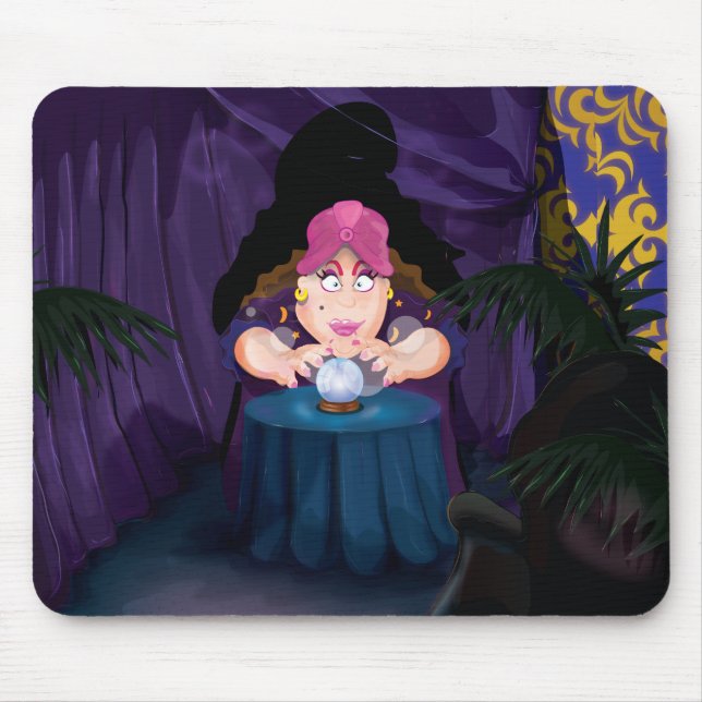 Fortune Tellers Tent Mouse Mat (Front)