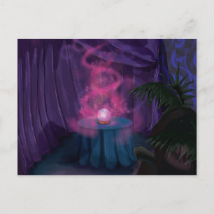 Fortune Tellers Tent Postcard