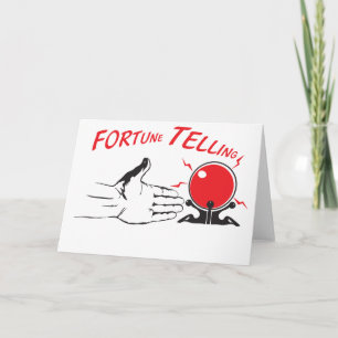 Fortune telling card