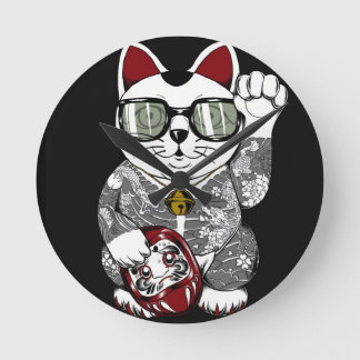 Fortune Time Round Clock