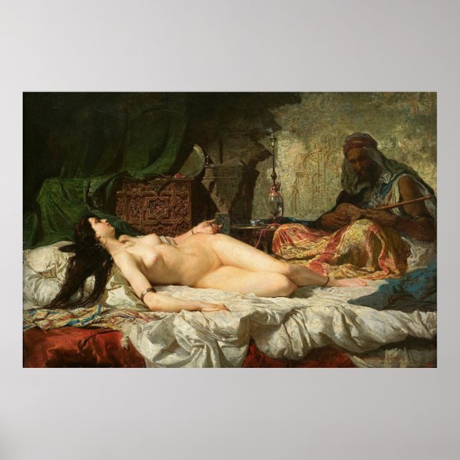 Fortuny La Odalisca Poster (Front)