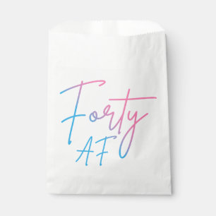 Forty AF II - Birthday Gift Favour Bags
