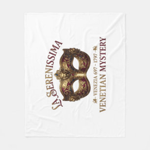 Forty & Fabulous: La Serenissima Invitation Fleece Blanket