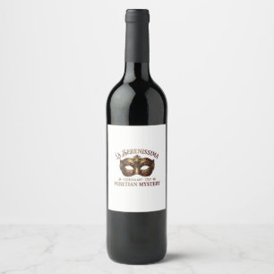 Forty & Fabulous: La Serenissima Wine Label