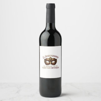 Forty & Fabulous: La Serenissima Wine Label