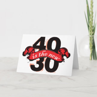 Forty Is The New Thirty - Red Card