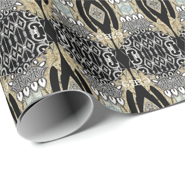 Forty Leaves Wrapping Paper (Roll Corner)