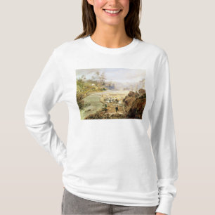 Fortyniners' washing gold from the Calaveres T-Shirt