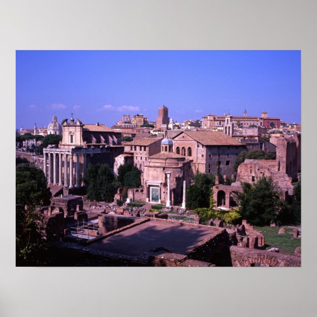 Forum Rome Italy Poster (Front)