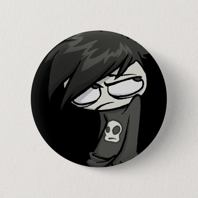 Forumwarz Emo Button (Front)