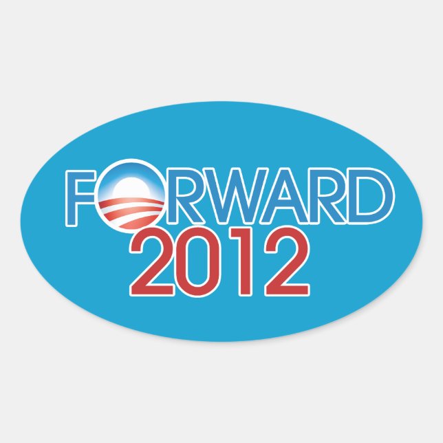 Forward 2012 oval sticker (Front)