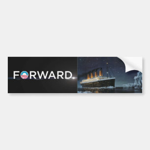 FORWARD CAR BUMPER STICKER