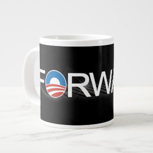 Forward for Obama 2012 Large Coffee Mug