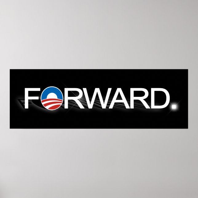 Forward for Obama 2012 Poster (Front)
