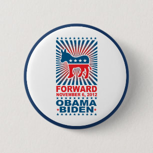 Forward Obama 2012 Button