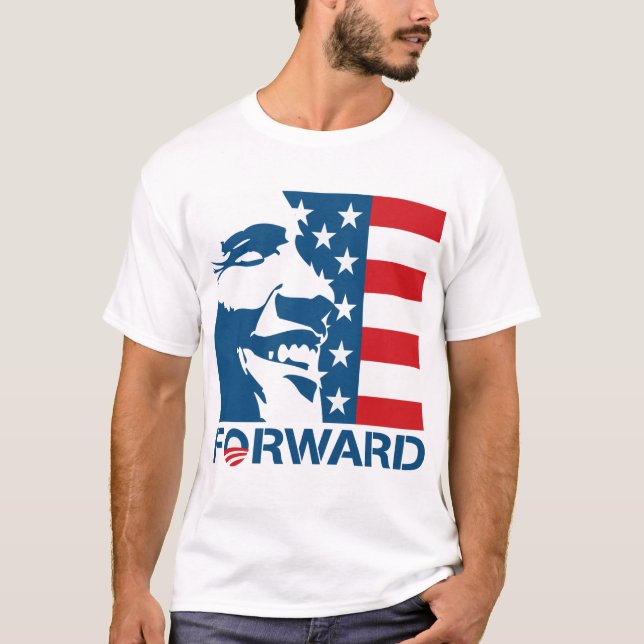 Forward Obama 2012 T Shirt (Front)