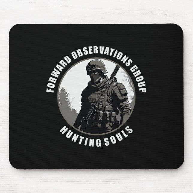 Forward Observations Group. Hunting Souls Advance  Mouse Mat (Front)