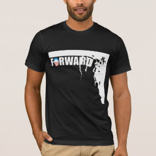 Forward - Off a cliff! - Anti Obama T-Shirt