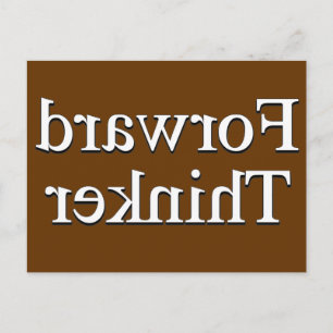 Forward Thinker Postcard