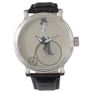 Forward With Confidence Vintage Bicycle Watch