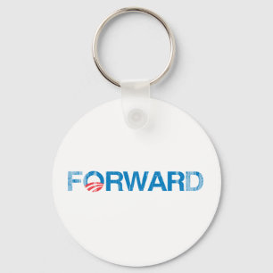 Forward with Obama Vintage.png Key Ring