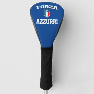 Forza Azzurri Italia Jersey 2021 Football Funs T-S Golf Head Cover