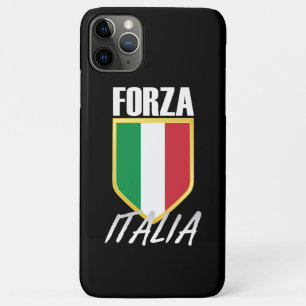 Forza Italia Italian Flag Soccer iPhone 11 Pro Max Case