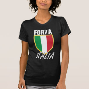 Forza Italia Italian Flag Soccer T-Shirt