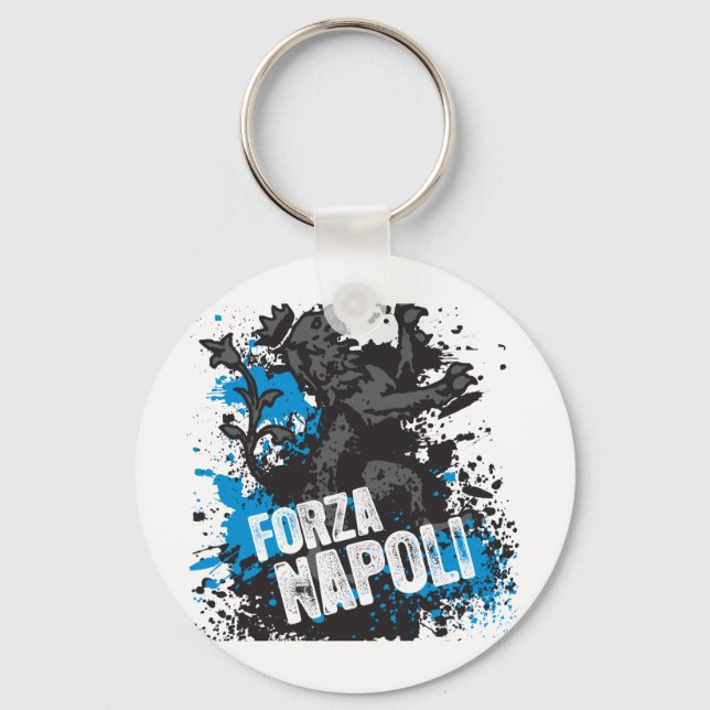 Forza Napoli Key Ring (Front)