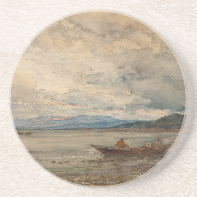 Fos, Environs De Martigues – Félix Ziem Coaster (Front)