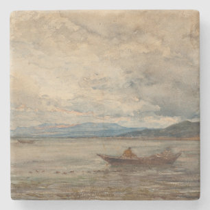 Fos, Environs De Martigues – Félix Ziem Stone Coaster