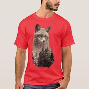 Fosilhouette foes fo forest nature design T-Shirt