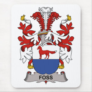 Foss Family Crest Mouse Mat