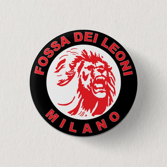 Fossa Dei Leoni - Milan - Italy 3 Cm Round Badge (Front)
