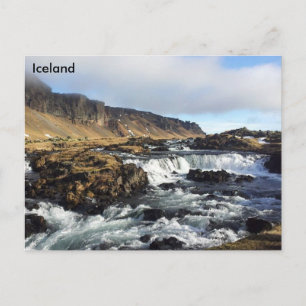 Fossálar, South Iceland Postcard