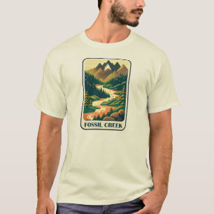 Fossil Creek Arizona Colours T-Shirt